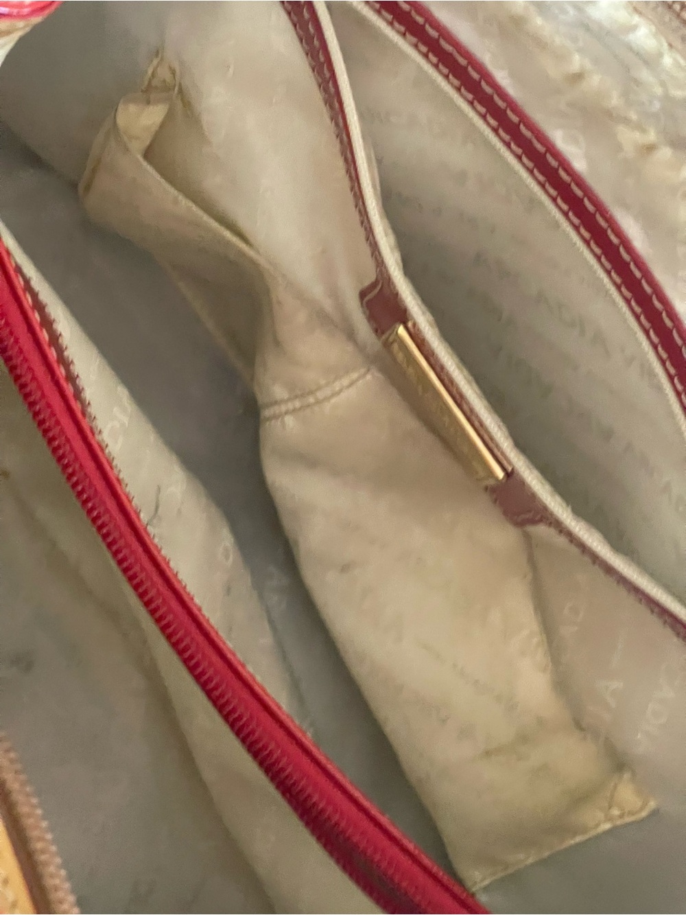 🤩ARCADIA ITALIAN PATENT RED SATCHEL BAG - Picture 10 of 12